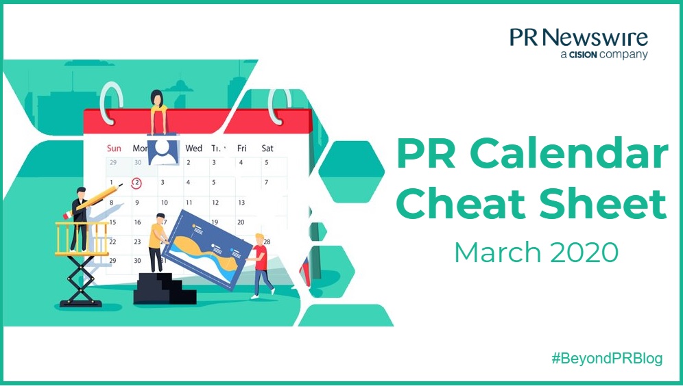 March 2020 PR Calendar Cheat Sheet: International Women’s Day, International Day of Happiness and Earth Hour